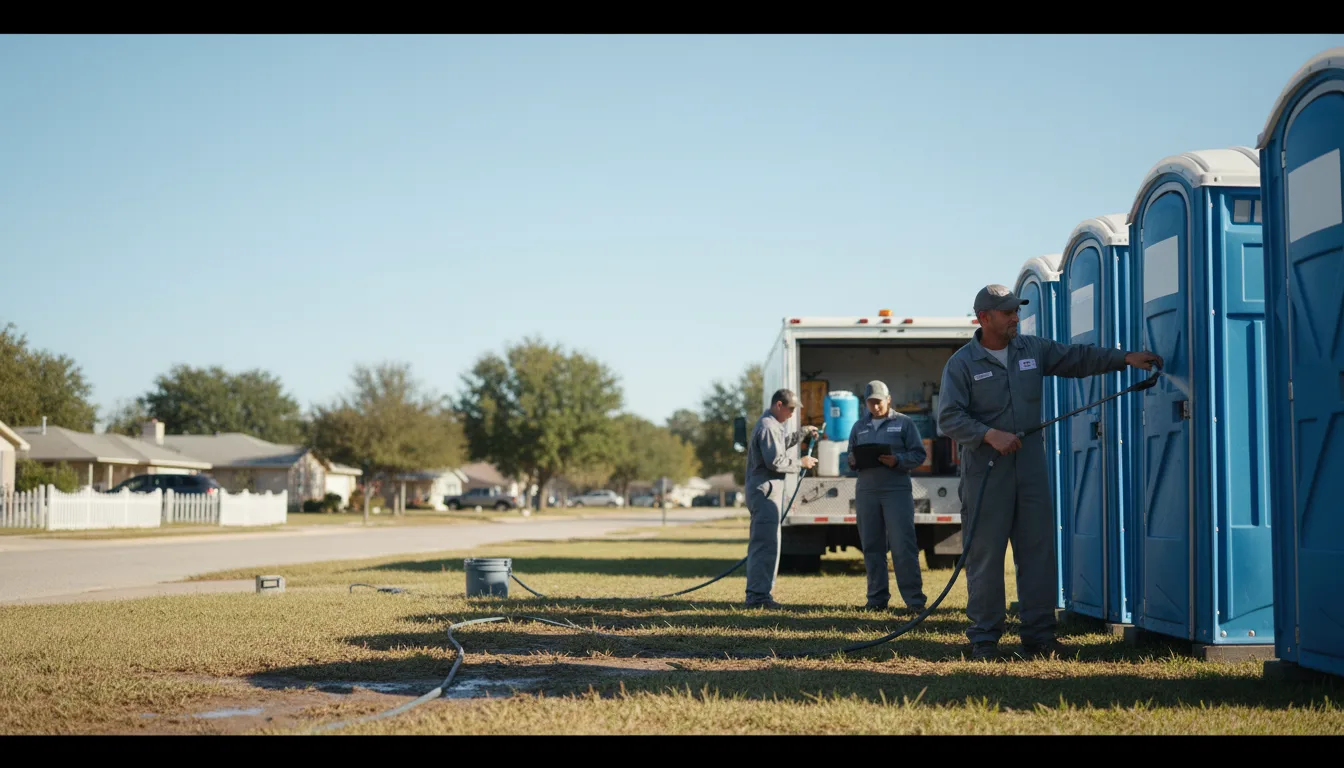 Long-Term Portable Toilet Rental in Clarksdale, MO near me